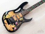 1997 Ibanez JEM77-FP Steve Vai Signature Vintage Guitar Black Floral Pattern. Fixed Price $6799.99.