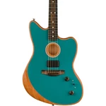 Fender Acoustasonic Jazzmaster Acoustic-electric Guitar Ocean Turquoise. Fixed Price $2099.99.