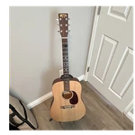 Martin Dm Dreadnought Acoustic Guitar Mahogany Natural 6 String Right-handed. Fixed Price $525.00.