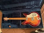 Rickenbacker 381V69 Fireglo (1991). Fixed Price $4250.00.