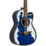 Hohner H. Jimenez LBQ4EBT A/e Bajo Quinto, Solid Spruce Top, Trans Blue. Fixed Price $930.45.