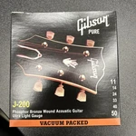 Gibson Pure Vintage J-200 Acoustic Guitar Strings Phosphor Bronze 11-52. Fixed Price $13.45.