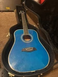 Oscar Schmidt Dreadnought OG1TBL Acoustic Guitar. Fixed Price $127.00.