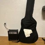 Urban Black Label Blue Acoustic-electric Guitar W/ Amplifier & Gig Bag. Fixed Price $79.99.