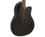 Ovation Pro Series Elite 1868TX-5 A/e Guitar Black Textured B-stock. Fixed Price $644.99.