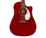 Used Fender Redondo Player A/e Guitar - Candy Apple W/ Walnut Fb. Fixed Price $319.99.