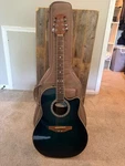 Ovation CC057 Celebrity Acoustic/electric Guitar With Bag And Books. Fixed Price $230.00.
