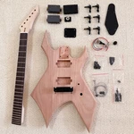 Unfinished Bc Rich Mockingbird Electric Guitar Diy Kit Quilted Maple Top Part. Fixed Price $175.00.