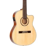 Ortega RCE138-T4 Performer Series Thinline Ae Classical Guitar, Solid Spruce Top. Fixed Price $649.99.