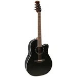 Ovation Timeless Balladeer Acoustic Electric Guitar, Black. Fixed Price $1128.00.