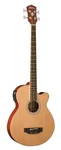 Washburn AB5 Cutaway Acoustic Electric Bass Guitar. Natural. Fixed Price $619.00.