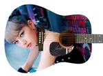 Blackpink Lisa Autographed Signed Acoustic Photo Guitar K-pop Born Acoa. Fixed Price $1449.00.