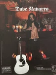 2005 Dave Navarro The Panic Channel Fullpage Print Ad LLX6 Dn Yamaha Guitars. Fixed Price $7.99.