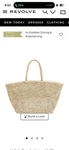 Flora Bella Vallejo Tote Natural Silver Raffia Summer Beach Bag. Fixed Price $82.00.