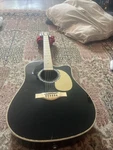 Esteban Master Class VL-100 Cutaway Acoustic/electric Black 2008. Fixed Price $150.00.