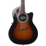Ovation 1860 Custom Balladeer 1993 Sunburst Used Mahogany Neck W/hard Case. Fixed Price $1003.99.