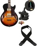 Ibanez AG75GBS + Snark ST-8 Re Dunlop PVP101 Levy's M8POLY-BLK Value Bu. Fixed Price $588.36.