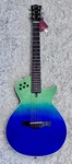 Tagima Modena Hybrid Acoustic Electric Steel String Guitar, Transparent Blue. Fixed Price $249.95.