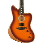 Fender Acoustasonic Jazzmaster Acoustic Electric Hybrid Guitar, Tobacco Sunburst. Fixed Price $1999.99.