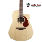 Seagull Coastline Slim Cw Presys Ii Cutaway Acoustic-electric Guitar W/gig Bag. Fixed Price $879.00.
