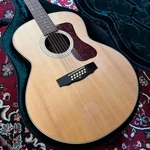 Guild F-1512E Westerly String Jumbo Electric Acoustic Guitar With Case. Fixed Price $1629.99.