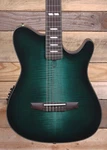 Ibanez FRH20FMN Nylon Acoustic/electric Guitar Dark Emerald Green. Fixed Price $649.99.