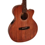 Cort Sfx-mem Acoustic-electric Cutaway Guitar Open Pore Mahogany Box. Fixed Price $209.99.