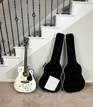 Yamaha FGX-413SC Laminate Top Acoustic Guitar Natural. Fixed Price $179.00.