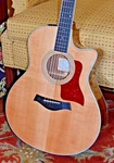 Taylor 416CE 2015 Sitka Spruce/ovangkol ES2 With Ohsc - Mint Condition!. Fixed Price $1750.00.