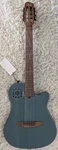 Godin Multiac Mundial Arctik Blue Nylon Acoustic Electric Guitar With Gig Bag. Fixed Price $699.95.