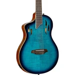 Ortega Tourplayer Deluxe Left-handed Nylon-string A/e Guitar Blue Burst. Fixed Price $499.99.