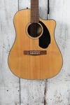 Fender 2021 CD-60SCE Dreadnought Acoustic Electric Guitar With Hardshell Case. Fixed Price $348.40.