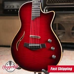 Taylor T5Z Pro Electric Guitar - Cayenne Red With Hardshell Case. Fixed Price $3299.00.