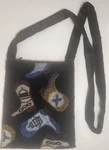 Purse Bag W/strap Lined Beaded Cowboy Boots Design Vintage Preowned. Fixed Price $40.00.