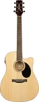 Jasmine JD39CE-NAT Dreadnought Acoustic Electric Guitar. Natural Finish. Fixed Price $449.00.