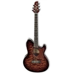 Ibanez Talman Series TCM50 Acoustic Electric Guitar With Figured Ash Top, Mahoga. Fixed Price $349.99.