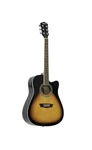 Washburn Vintage Series 6 String Acoustic-electric Guitar, Right, Tobacco Sun.... Fixed Price $324.47.