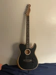 Fender Electric Guitar - Brushed Black. Fixed Price $1100.00.