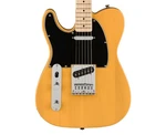 Used Squier Affinity Series Telecaster Lh - Butterscotch Blonde W/ Maple Fb. Fixed Price $279.99.