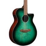 Ibanez AEG70 Flamed Maple Top Grand Concert A/e Guitar Emerald Burst. Fixed Price $499.99.