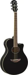 Yamaha APX600 Thinline Acoustic-electric Guitar Built Tuner, Black. Fixed Price $369.99.