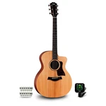 Taylor 114CE Grand Auditorium Acoustic-electric Guitar Pack Natural. Fixed Price $914.97.