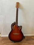 Ovation CE44-1 6 String Acoustic Electric Guitar Sunburst. Fixed Price $230.00.