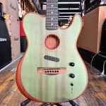 Fender American Acoustasonic Telecaster Guitar 2020 Surf Green W/padded Gig Bag. Fixed Price $1889.00.