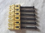 Floyd Rose Lic. Locking Saddle Mighty Mite Restoration Set For Guitar Gold. Fixed Price $49.98.