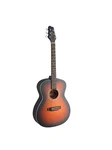Stagg SA30A-BS Auditorium Acoustic Guitar 6 String Full Size Brownburst Finish. Fixed Price $259.99.