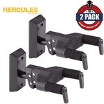 2-PACK Hercules GSP38WBK Plus Auto Grip System Wall Mount Guitar Hanger Black. Fixed Price $49.99.