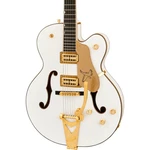 Gretsch Synchromatic Falcon Hollow Body Electric Guitar - Snowcrest White. Fixed Price $1499.99.