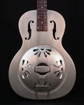 Gretsch G9201 Honey Dipper Round-neck, Brass Body Biscuit Cone Resonator Guitar,. Fixed Price $999.99.