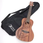Luna Ukes Guitars Peace Concert Ukulele Mahogany Maluhia W/ Gig Bag. Fixed Price $99.95.